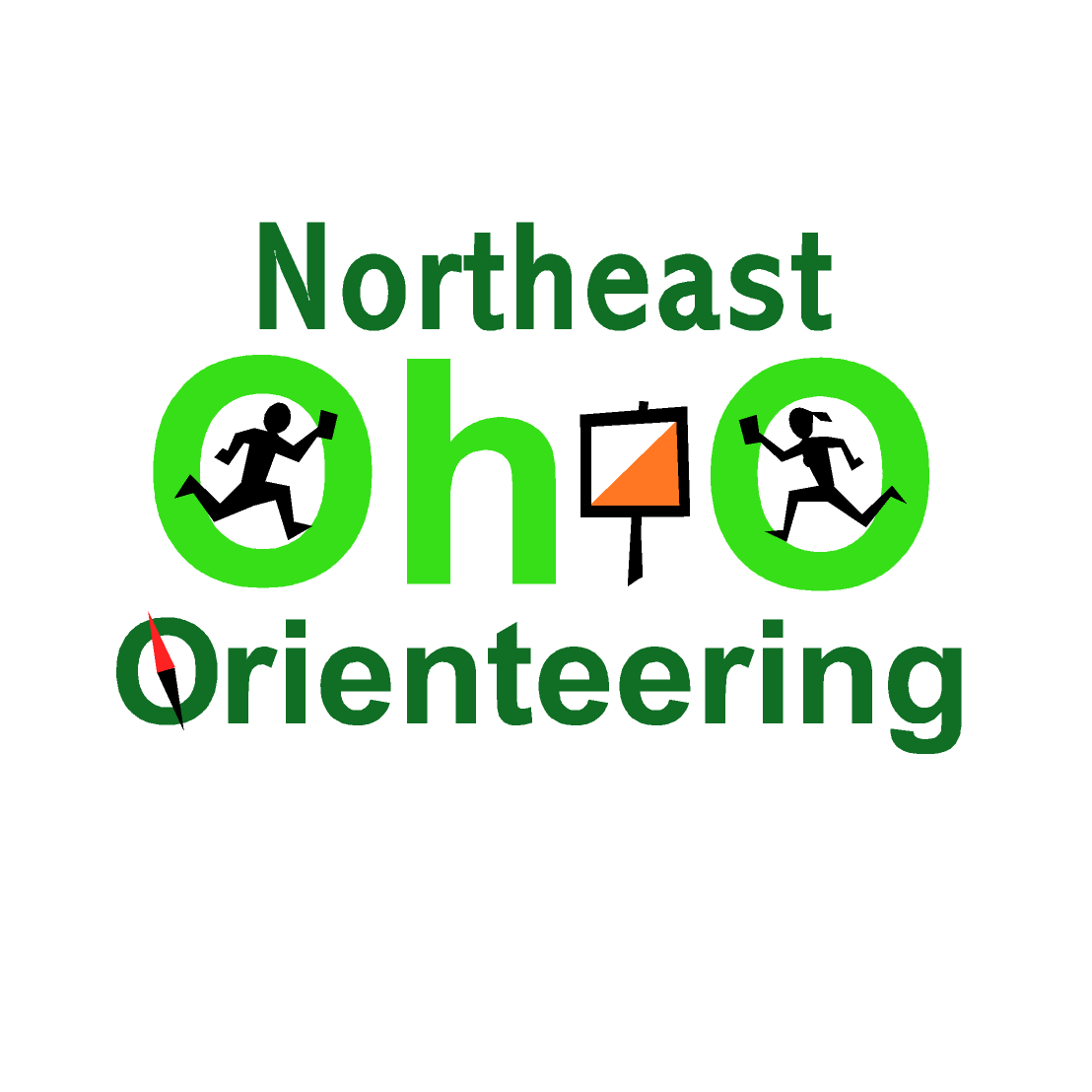 NE Ohio Orienteering logo